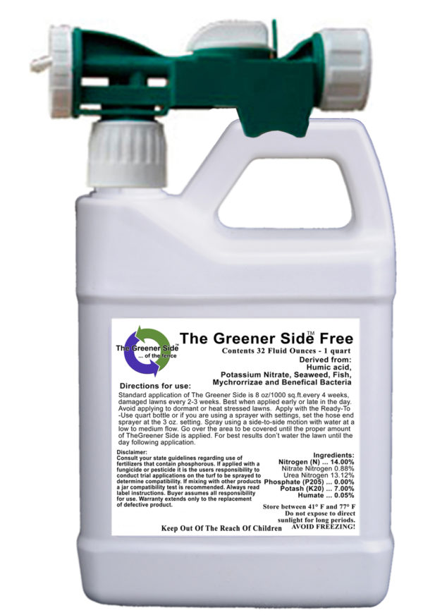 The Greener Side Free - Phosphorous free all in one liquid fertilizer