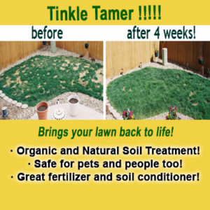 Tinkle Tamer Pet Urine Lawn Damage Repair